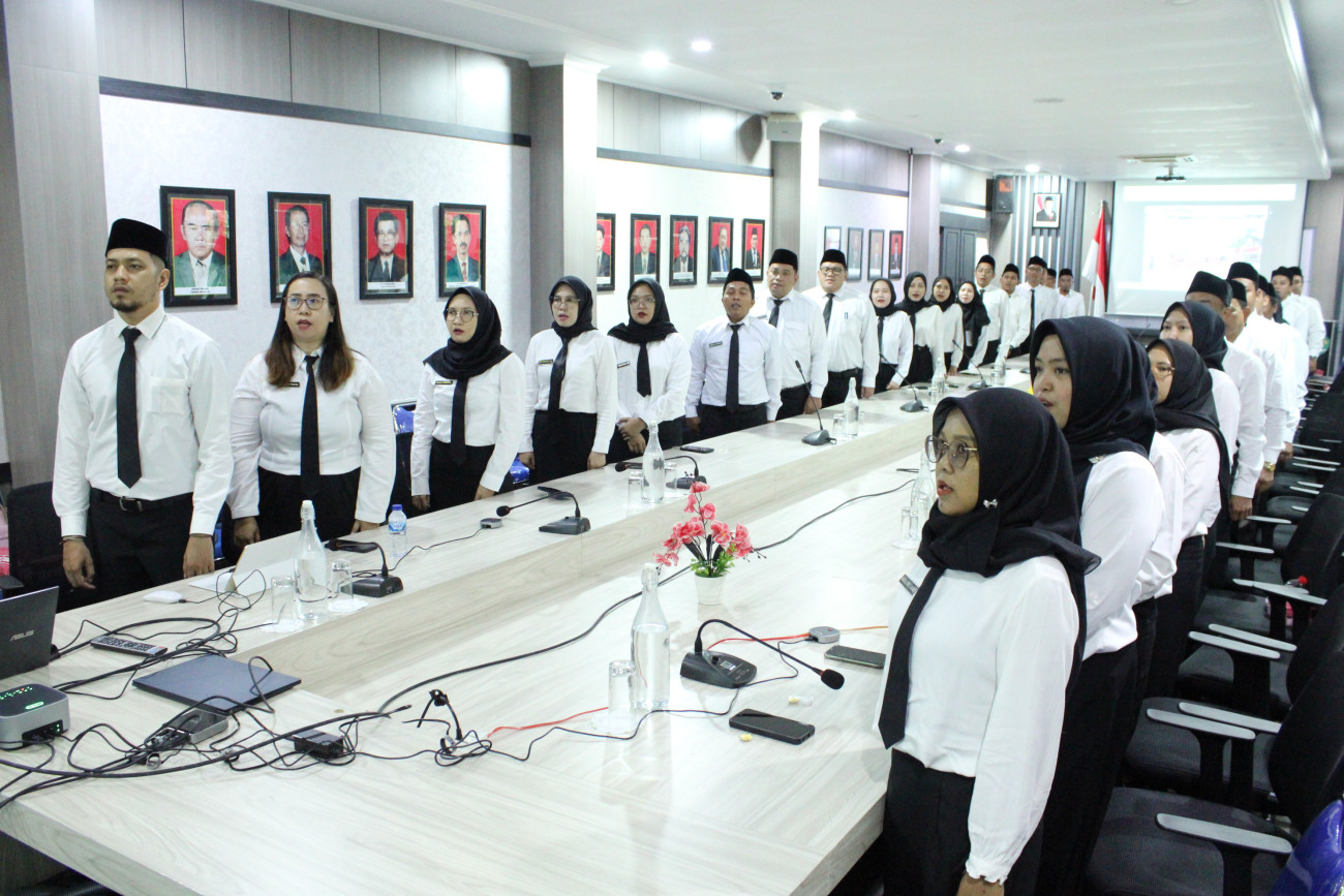 Semangat Baru ASN Disbun Kaltim Usai Pelantikan PPPK Serentak