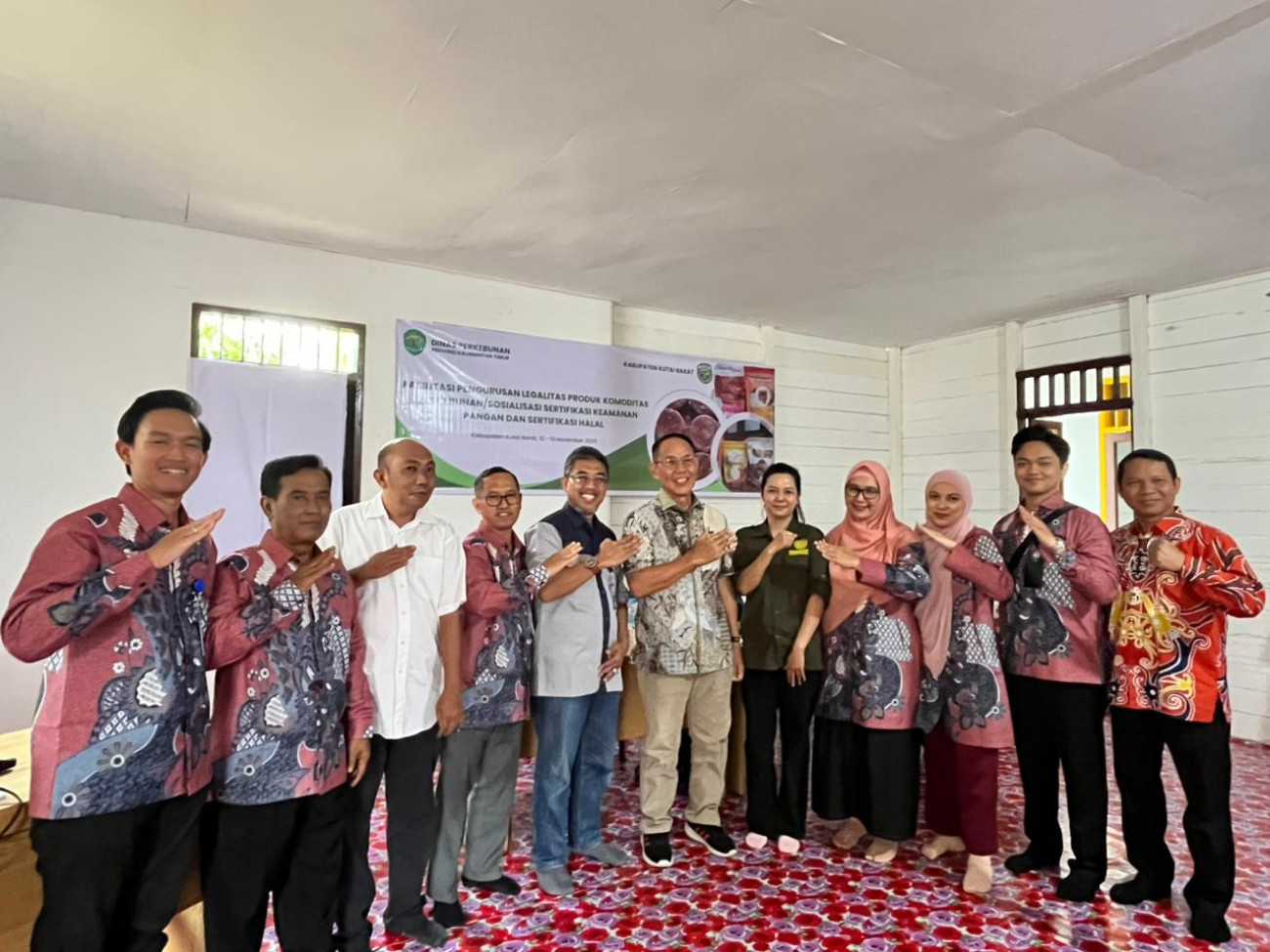 Perkuat Mutu Produk, Disbun Dorong Petani dan Pelaku Usaha Raih Sertifikat Pangan dan Halal