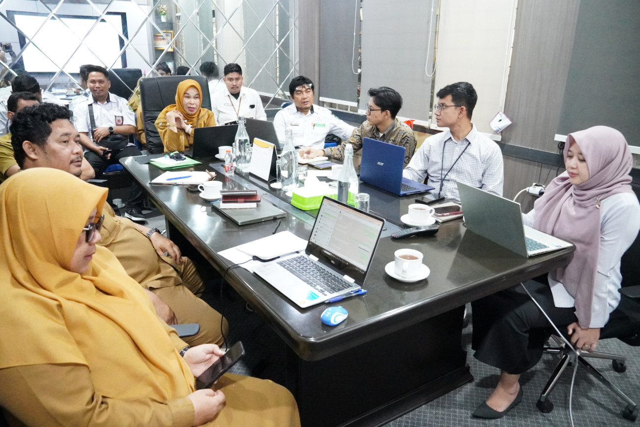 Disbun Bersama Ditjenbun Perkuat Koordinasi DBH Sawit dan Sarpras Perkebunan