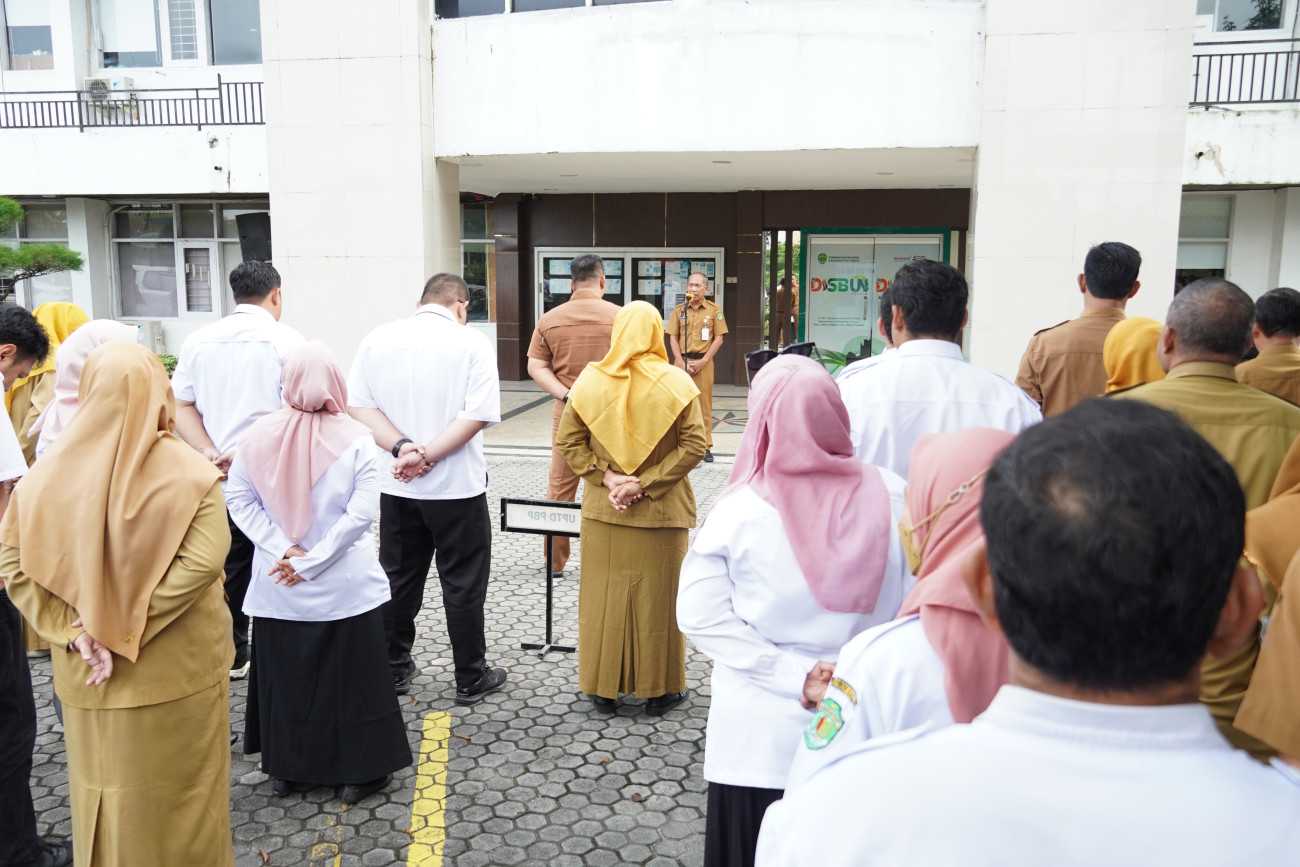 Hadapi Tahun Anggaran Baru, Disbun Mantapkan Komitmen Pelayanan Publik