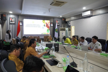  DISBUN KALTIM Gelar Review Peta indikatif ANKT Kutai Barat