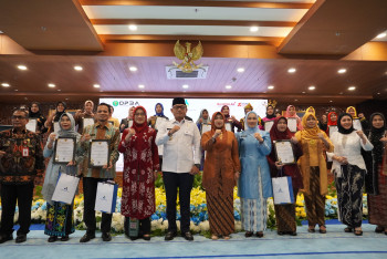 Award Gender Perangkat Daerah Tahun 2026 Dinas Perkebunan Prov. Kaltim Perangkat Daerah Terbaik II Dalam Implementasi PUG