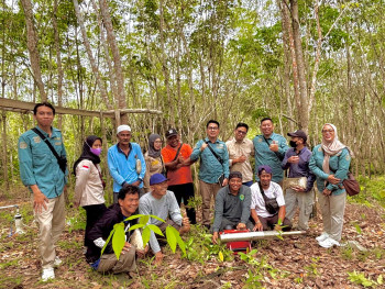 Pengamatan dan Pengendalian Organisme Pengganggu Tanaman (OPT) Pada Komoditas Karet di Desa Gersik Kabupaten Penajam Paser Utara