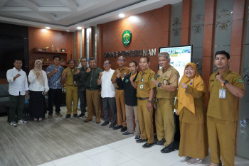 UNU Kaltim dan LPPNU Audiensi dengan Dinas Perkebunan Kaltim Bahas Seminar Hilirisasi Sawit Rakyat