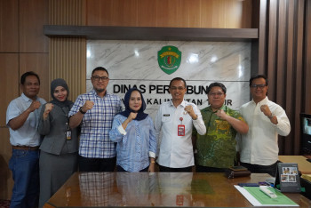 GAPKI Cabang Kalimantan Timur Audiensi dengan Plt. Kepala Dinas Perkebunan Bahas Persiapan 9th Borneo Palm Oil Forum 2026