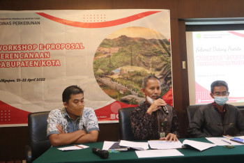 Disbun Selenggarakan Workshop E-Proposal Perencanaan Kabupaten/Kota