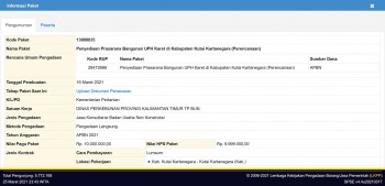 Penyediaan Prasarana Bangunan UPH Karet di Kabupaten Kutai Kartanegara (Perencanaan)