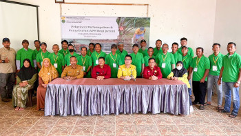 Petani Paser Dibekali Teknik Produksi Trichoderma untuk Kendalikan OPT