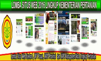 Lomba Website Kementerian Pertanian RI 2016 Digelar Kembali