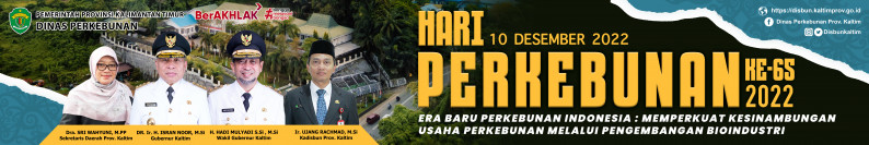 Disbun Turut Ramaikan Explore Borneo Indonesia 2021